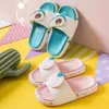 Cartoon Obst Kinder Hausschuhe Kinder Indoor Home Badezimmer Schuhe Anti Skid Weiche Unterseite Baby Cool qq330 210712