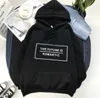 Женщины Корейский Harajuku Hoodie Письмо Толстовка Толстовер Белый Супер Далянь Хаудяд Белый Топ Новые Зимние Женские Толстовки с капюшоном Y0820