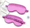 16 Kleuren Blauw Roze Zijde Slaap Maskers Rust Shading Eye Masker Gewatteerde Schaduw Cover EyePatch Travel Relax Aid Blindfolds Eyemask