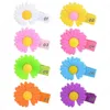 Neonate Fermagli per capelli Forcine per capelli Crisantemo infantile Fiore Fermacapelli Sicurezza per bambini Semplice carino BB Clip Accessori per capelli per bambini