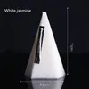 Nordic Geometric Cone Scented Candles Jasmine Rose Aromatherapy Essential Oil Candle Long Lasting Home Bedroom Candles FS5266 sxjun29
