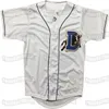 Bull Durham Stranger Things Crash Davis Ebby „Nuke” Laloosh Milb Baseball Jersey Custom Any numer i nazwisko wszystkie zszyte