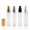 100pcslot 10 ml Portable Mini Refillable Parfymflaska tom metall spray flaskflaskflaskor atomizer container prov gåva1227924