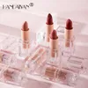 Rossetto nudo Opaco Pasta di fagioli Colore rosa Labbra Trucco Impermeabile Lunga durata Marchio coreano Cosmetico Colorato Rossetto idratante