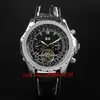 Brietling Luxury Mens armbandsur Automatisk Watch Designer Watches 43mm Waterproof Mechanical Man High Quality Day Date