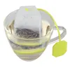Tea Tools Bag Style Silicone Strainer Herbal Spice Infuser Filter Diffuser Kitchen Accessories Drinkware