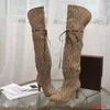 botas de estilete redondas