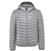 Ponad rozmiar 11xl 5xl 8xl Mężczyźni dla płaszczy męska kurtka w dół Ultra Light Down Jacket Men Windbreaker Feather Parka 211015