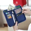 Storage Bags Portable Passport Ticket Holder Holding Wallet Plane Check Bag Multifunctional Certificate