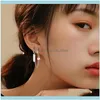 Dangle Jewelrydangle Lustre 1Pc Bijoux De Mode Coréenne Boucles D'oreilles Gland Rétro Longue Chaîne En Métal En Gros Déclaration Drop Delivery 2021 S