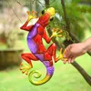 Naklejki ścienne Jaszczurka Wiszące Ozdoby Gecko Art Crafts Kryty Outdoor Patio Ogrodzenie Ogród Salon Balkon Dekoracja domu