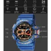 スマールスポーツ時計防水トップブランドラグジュアリースポーツウォッチアラーム時計男性デジタルメンズウォッチミリタリーアーミー腕時計X0524