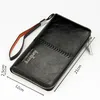 Wallets ARNOCHEN Large Capacity Men Long Wallet Cell Phone Pocket ID Card Holder Casual Top Quality Clutch Bag XD484