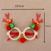 Máscaras de festa 3 cores Baby Novelty Toys Christmas Glasses Decoração de moda Crianças Ano Drop Grop