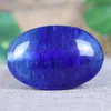 Голубая плавка камень овальный кристалл трубы пальмовые части игрушки прямые продажи от Donghai завод