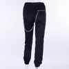 Black Woman Gothic Harem Pants Loose Mid Waist With Chain 2021 Women Goth Aesthetic Clothes Spring Autumn Vintage Trousers Women's & Capris