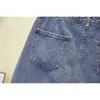 Plus Size Shorts Denim Women's Jeans Loose Pants High Waist Summer bell bottom jeans G88B 210420