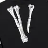 Mężczyźni Bakoyna Kobiety Hip Hop Set Human szkielet druk bluzy męskie projektant bluzy rozmiar S-xl