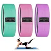 Yoga Resistance Band Plast Buttocks Elastic Ring Fitness Training Buttocks Elastic Band Gym Inomhus Sport Fitnessutrustning H1026