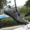 Scarpe da ciclismo Scarpe da tacchetti Sapatilha Ciclismo Mtb Uomo Sneakers da bicicletta da strada Donna Mountain Bike Scarpe da ginnastica da esterno Unisex Taglia grande