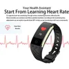 Bestselle relógio inteligente pulseira à prova d 'água fitness strap sono rastreador pedômetro faixa cardíaco faixa de coração pressão monitor monitor pulseira