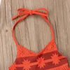 Księżniczka Noworodka Maluch Dzieci Dzieci Dziewczyna Moana Dress Summer Bez Rękawów Backless Pasek Tutu Bow Beach Suknie Sundress Ubrania Q0716