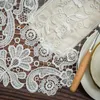 Stolt Rose Lace Table Flag Princess Runner Beige TV Ark Cover Cloth French Romantic Cloth El Decoration 210708