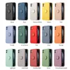 Silicone Cases Cell Phones Soft TPU 360 Rotation Kickstand Ring Holder Cover for iphone13pro MAX 13MINI 12 11 X XR XS MAX 7 8 15 colors