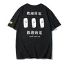 Homens de Bolubao t - shirts Moda do algodão masculino camiseta Impressão chinesa do alfabeto dos homens Camisetas Estilo de rua Hip Hop 210518