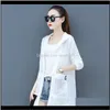 Outerwear Clothing Apparel Drop Delivery 2021 3573 Summer Sunscreen Women Neon Color Kimono Jacket Cardigan Thin Loose Casual Womens Jackets