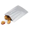 Storage Bags 200Pcs Aluminum Foil Mylar Vacuum Food Sealing Package Pouch 12X18cm & 9X13cm