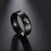 Bague de Couple lune et soleil pour amoureux, en acier inoxydable noir, pour femmes et hommes, cadeaux de mariage, de saint-valentin, G1125, 2021