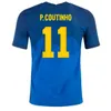 2021ブラジルサッカージャージーブラジルフットボールシャツ20 21 NERES CAMISA FUTEBOL BRAZILS COPA AMERICA CAMISETA DE FUTBOL COUTINHO FIRMINO JESUS SHIRT