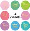 colors set Adhesive Stickers 500PCS Roll 1inch 1.5inch 3.8cm Round Label For Holiday Presents Business