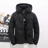 Männer 90% Weiße Ente Unten Jacke Winter Warme Mit Kapuze Dicke Puffer Jacke Mantel Männlich Casual Hohe Qualität Mantel Winter parka Mantel 210916