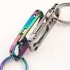 keychain Tools Stainless Steel multifunction bottle opener ruler wrench key ring outdoo durables