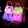 Creative Luminous Torebki Children Graj Dom Zabawki Handmade Dzieci Ulubione urodziny prezenty mogą przechowywać małe przedmioty