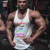 Twój własny projekt marka obrazek litery niestandardowe mężczyźni diy bawełniany zbiornik top siłownia bodybuilding koszula bez rękawów odzież fitness 210421