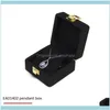 Packaging & Display Jewelry4Pcs Metal Buckle Jewelry Box Ring Pendant Bracelet Storage Pouches, Bags Drop Delivery 2021 9Otk6