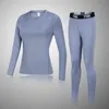 Intimo termico da donna invernale Set Quick Dry Long Johns Abbigliamento invernale Donna Confortevole intimo termico Tute 211217