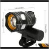 Verlicht hoofdlicht met 3 modi Torch USB T6 LED-bike oplaadbare fietslamp Fietsaccessoires1 3WL8H L5RHE