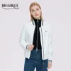 Miegofce Jacket Femmes Couillement Quiltilé Quiltèd Chausson Casque Cas Casual Cold Cast 211008