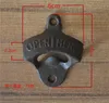 Väggmonterad ölflaskaöppnare gjutjärn Brons Vintage Bottle Opener Kitchen Bar Verktyg 100 st / sats