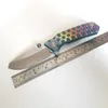 Coltello pieghevole pesante versione personalizzata limitata Rogue Shark SCK Strong S35VN Lama Manico in titanio Attrezzatura da esterno Coltelli da caccia tattici EDC Strumenti da campeggio