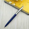 Design classico Penne a sfera in metallo Penna commerciale penna di lusso portatile rotante rotante squisito studente insegnante di scrittura dh9867