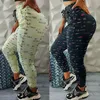 Najnowsze marka drukowane damskie legginsy fitness chude wysoka talia elastyczne push -upy treningowe spodnie Kobiety trening jogi Leggins