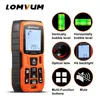 Lomvum 120m TRENA MÅL TAPE MEDDIDOR LASER RULER RANGEFINDERS Digital distansmätare Mätare Range Finder Lazer Metreler 210719