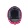 Nitrinos Capacete de Motocicleta Rosto Completo com Orelhas de Gato Personalidade de Cor Rosa Moda Tamanho M / L / XL / XXL