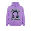 Mäns Tröjor kan inte höra dig Jag är spel Gamer Assertion Video Games Pullover Hoodie Årsdag för män Geek kläder