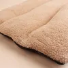 Kennels Winter Warm Dog Bed Mat Thicken Pet Cushion Blanket Puppy Cat Fleece Beds For Small Large Dogs Cats Pad1